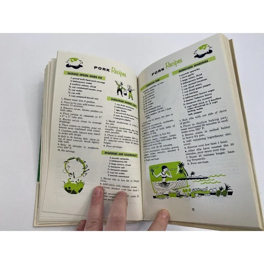 Cutco Vintage Cook Book World's Finest Cutlery‎ 1961 Volume 1 Hardcover